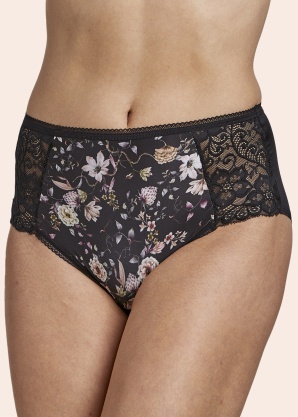 Panty Slip High waistline Dark Blue. Milavitsa.