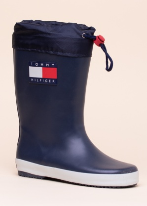 Tommy hilfiger hot sale gumijas zābaki